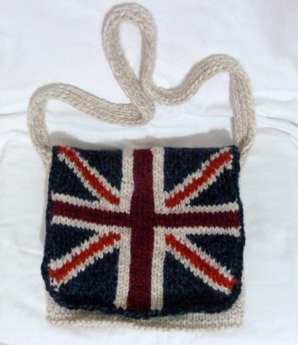 sac bandoulière drapeau anglais    stock : 1